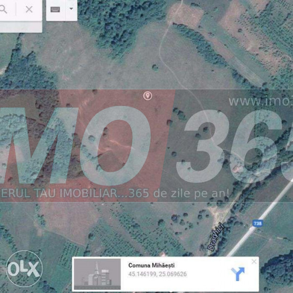 Teren 15 Hectare  in sat | Mihaesti | Arges