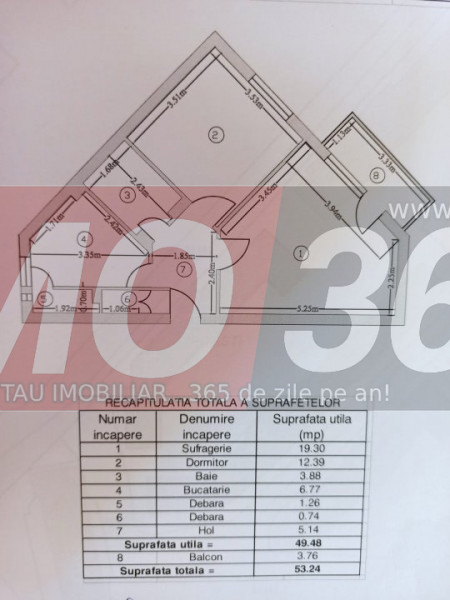 Apartament 2 camere Et.4 Exercitiu | Bibescu | renovat | aproape de Scoala 2
