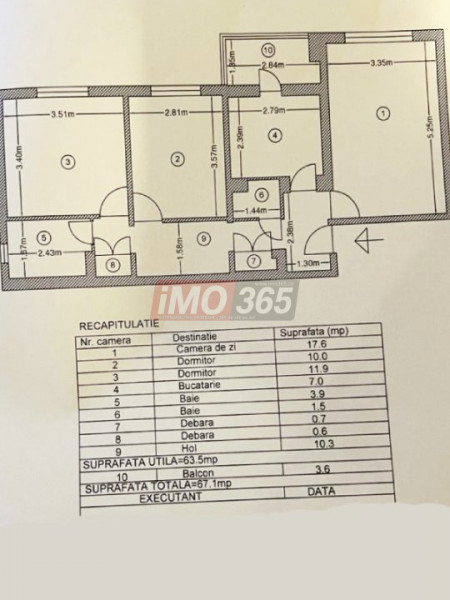 Ap.3 cam decomandat Popa Sapca mobilat utilat
