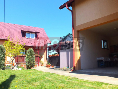 Proprietate cu 2 case si 1500mp teren in Geamana 1 Km de Prundu