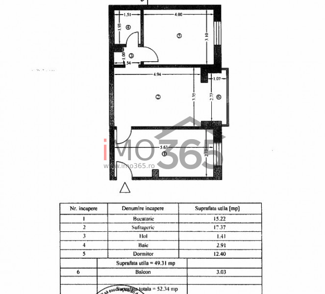 Ap.2 camere mobilat si utilat Craiovei 