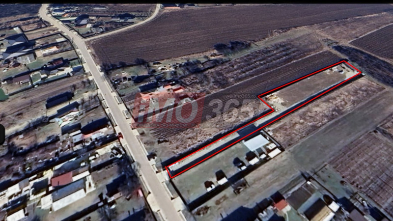 Teren imprejmuit Albota 2675 mp - apa curent