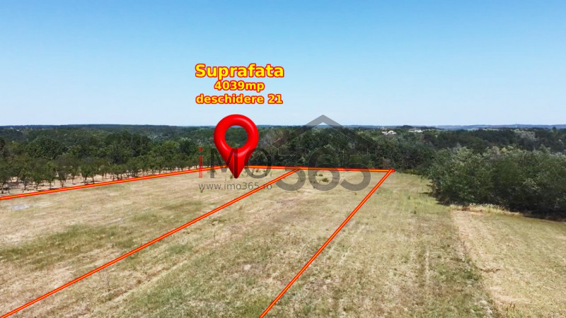 Teren Poiana Lacului (Cepari) - 4039 mp - deschidere 21m
