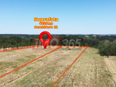 Teren Poiana Lacului (Cepari) - 4039 mp - deschidere 21m