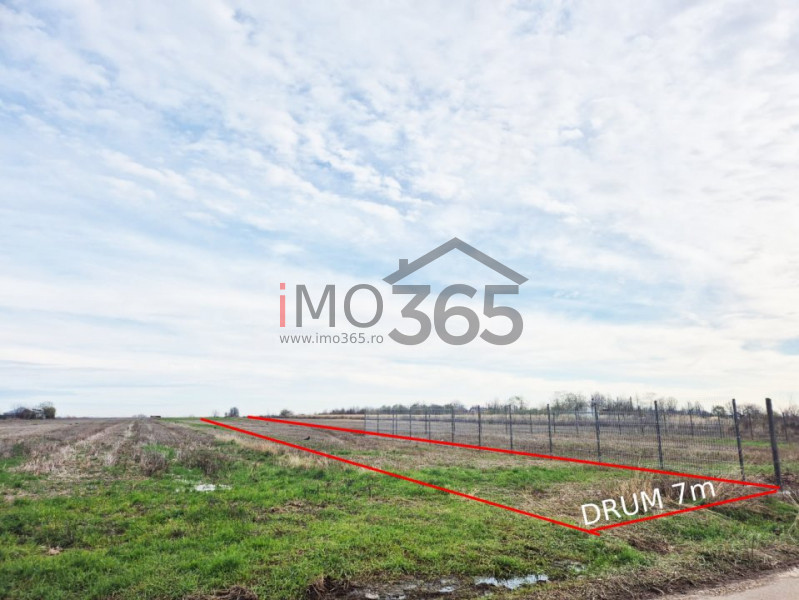 Teren intravilan loturi Parvu Rosu 500 mp - aproape de Pitesti