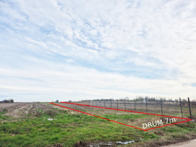 Teren intravilan loturi Parvu Rosu 500 mp - aproape de Pitesti