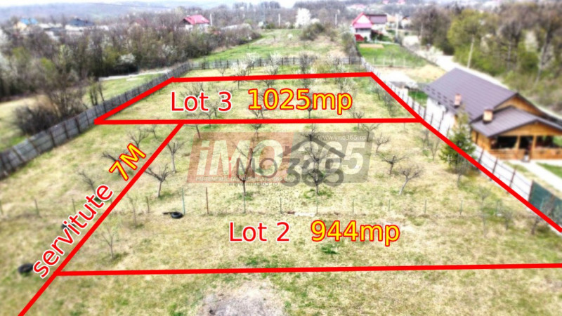 Teren Lupueni - Babana - intravilan 1025mp