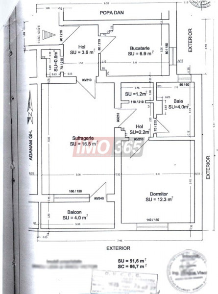 Ap.2 cam Banat renovat 2025 centrala termopan